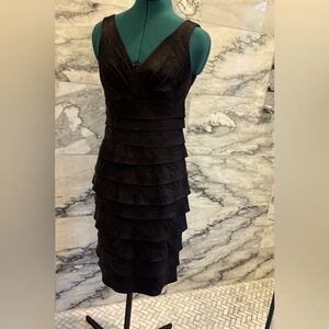 Black evening dress